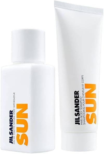 Jil Sander Sun Set Eau de Toilette Spray 75ml Gift Set with Shower Gel 75ml