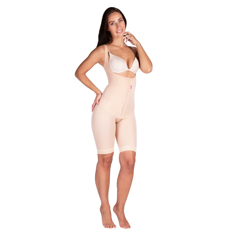 LIPOELASTIC VF Body Variant Post-Surgery Compression Garment for Women – Colombian Faja Style Postpartum Body Shaper with Medical Grade Abdominal Support
