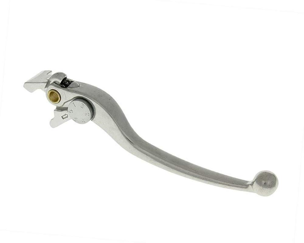 Brake lever, right, silver, HYOSUNG TE Rapier 450 450 (07-)