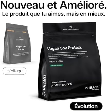 Protéine de Soja 90 (Isolat) en Poudre | Crème Vanillée | 100% D'Origine Végétale | Faible Teneur en Matières Grasses | Sans Sucre Ajouté | Sans Gluten | THE PROTEIN WORKS | 1kg