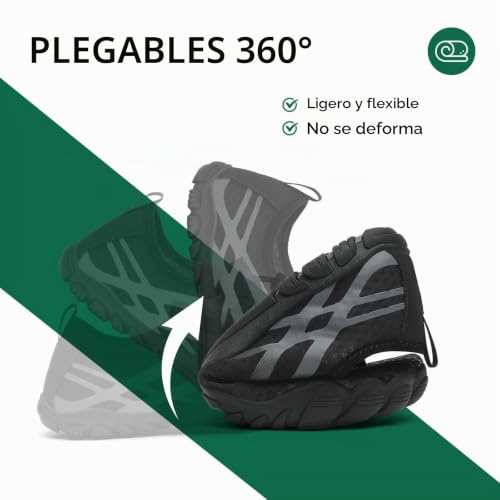 SAGUARO Men's Women's Water Shoes Non-Slip Water Shoes Quick-Drying Beach Shoes for Swimming Surfing Aquatic Pool, Gr.35-48 EU