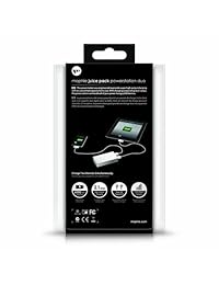 Mophie Juice Pack universal Powerstation Duo 6000 mAh para Smartphones y Tablets, Blanco