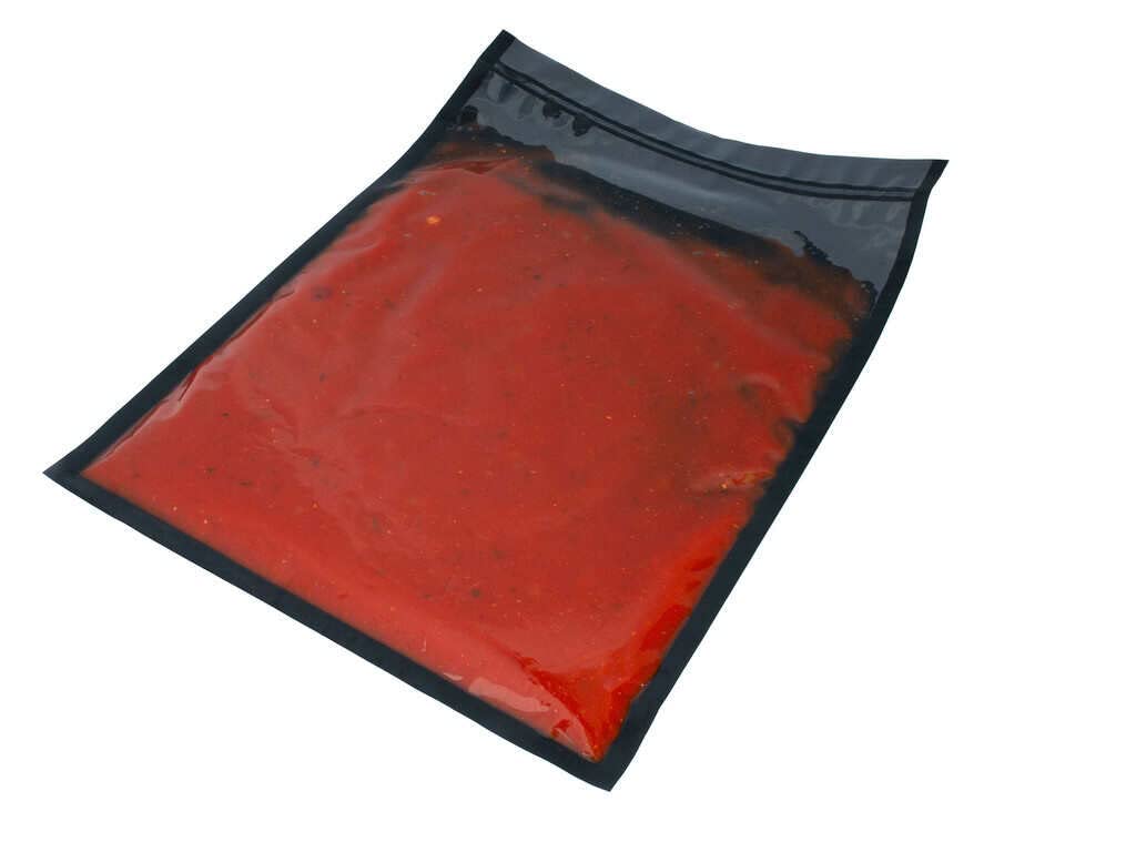 VacMaster Chamber Machine Pouches, Heavy Duty Pre-Cut Chamber Vacuum Sealer bags, 3 MIL Black and Clear, BPA Free, 250 Chamber Vacuum Sealer Bags Per Case (8
