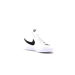 Nike Blazer Mid 77 GS White/Black-Barely Volt Size