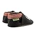 SAYOYO Baby Flowers Soft Sole Brown Leather Infant and Toddler Shoes 12-18Months
