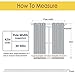 NICETOWN Room Darkening Curtain Panels for Living Room, Thermal Insulated Grommet Room Darkening Draperies/Drapes for Window (Biscotti Beige, 2 Panels, W42 x L45 -Inch)