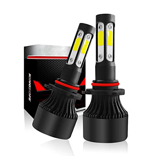 A-Partrix H8/H9/H11 LED Headlight Bulb 4 light 6000K 36W 10000 Lumens Xenon White Extremely Bright All-in-One Conversion Kit-2 Packs