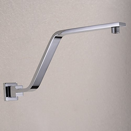 HANEBATH Brass S Style 15 Inch Extension Height Shower Arm With Flange