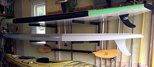 Double SUP Wall Rack | 2 Paddle Board Storage Mount | StoreYourBoard - Thumbnail 7