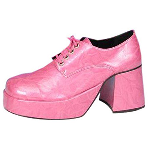 Adult's Pink Platform Shoes (Size:Large 12-13)