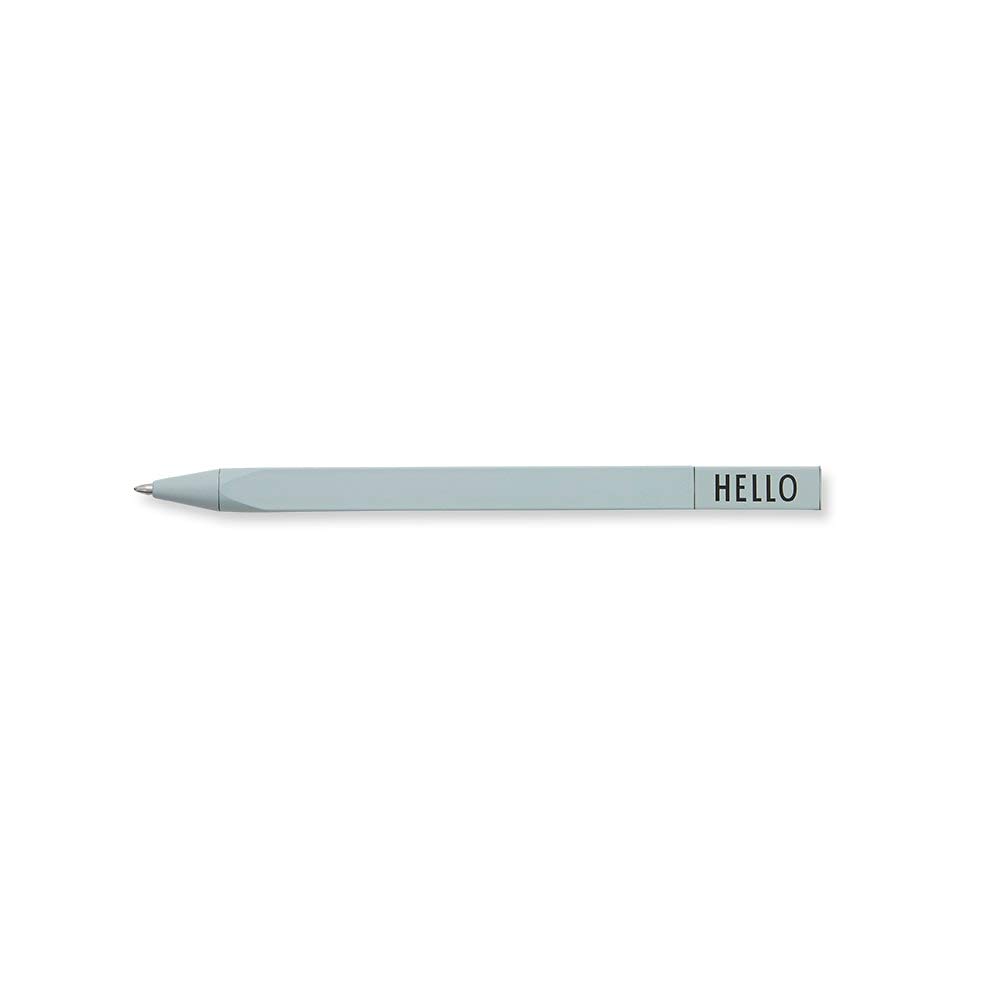 Design Letters Hello Pen (Light Grey)