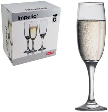 CAJA 6 COPAS CAVA IMPERIAL 215 CC. PASABACHE: Amazon.es: Hogar