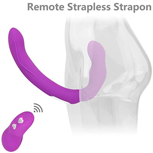CIDFA TSHIRT Ví-bratór Adult Toys Ví-bratórs Strapless Strápǒn Ví-bratór Wireless Stráp ǒn Lesbian Double Penetration Sexxxv-Toys for Woman,Model A