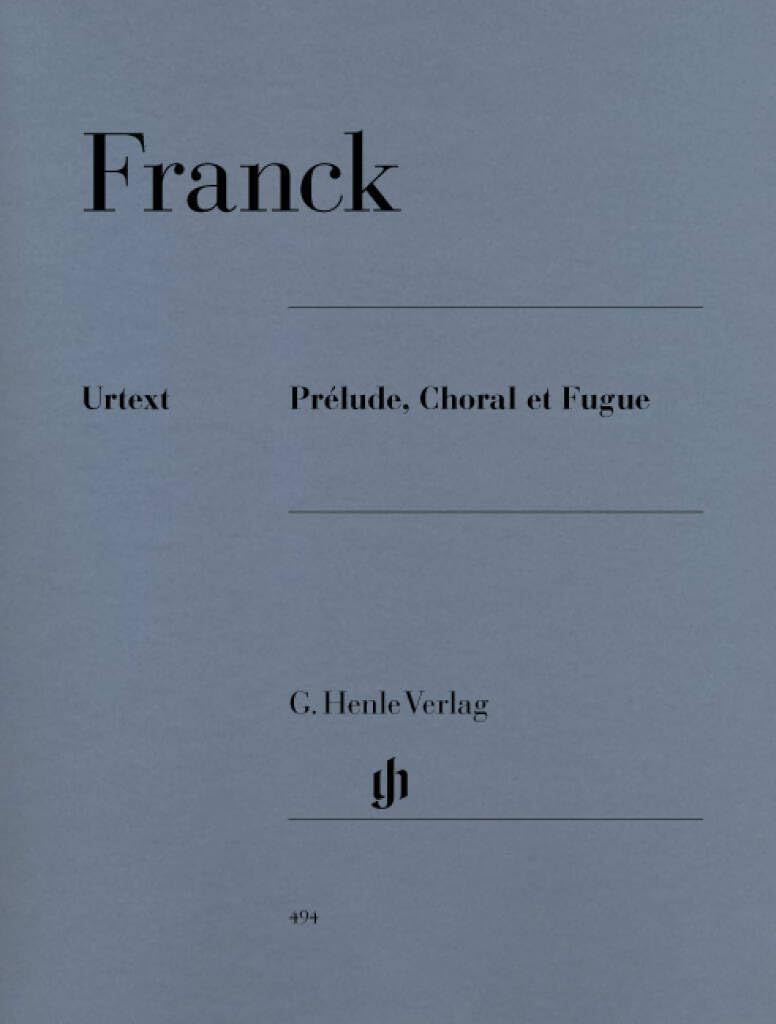 Prélude, Choral et Fugue piano: Instrumentation: Piano solo