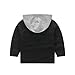 Orangeskycn Long Sleeve Hoodie, Toddler Kids Baby Girls Boys Dinosaur Bones Clothes Set Hooded Tops+Pants Outfit By (3T, Black)