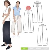 Style Arc Sewing Pattern - Como Knit Pant (Sizes 04-16)