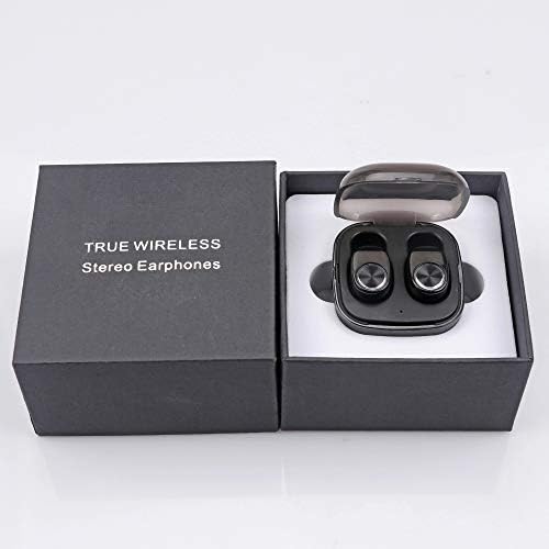 True Wireless Earbuds, Vigorun Bluetooth 5.0 Noise Cancelling Headphones with Mic Stereo Headset Sweatproof Mini in-Ear Earphones Charging Case Running Sports Workout