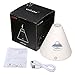 Skymore 160ml Volcano Humidifier,USB Mini Air Humidifier Cool, Mist Touch Sensitive Switch with Color LED Lights,for Office,Baby Room and Bedroom(Pink,White,Black) White