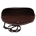ZLYC Unisex Handmade Vegetable Tanned Leather Hard Eyeglass Case Sunglasses Holder (Coffee)