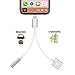 Headphone Adapter for iPhone Adapter 3.5mm Jack Charging Audio Car Charger Adaptor Jack Audio Aux to 3.5mm Dongle Splitter Converter Adapter Cable for iPhone X Xs Max XR 8 7 Plus for iOS 11 or Laterthumb 3