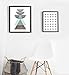 Midcentury Modern Art Scandinavian Print Scandinavian Art Mid Century Art Mid Century Print Mid Century Modern Geometric Print Modern Wall Art Mountain Art Print Watercolor Poster 8x10