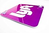 PVC/Plastic Window Display - Placard - Sticker (White Letter/Pink Background)