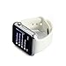 Bluetooth Smart Watch with Camera, TechFaith A1 Smart Watch for Android Smartphones (White)