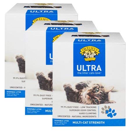 Dr. Elsey's Ultra 20 lb Multi-Cat Cat Litter Scoopable (3 packs) - //medicalbooks.filipinodoctors.org