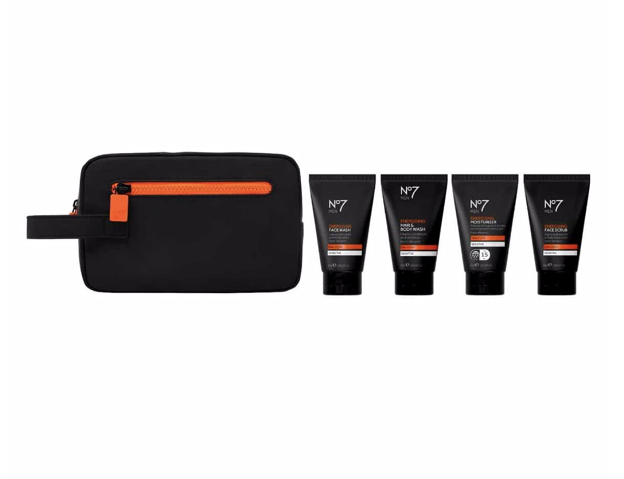 No7 Men Energising MINIS Travel Set