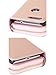 E LV Case for Google Pixel XL Case Cover PU Leather Flip Folio Wallet Purse Case Cover for Google Pixel XL - [Rose Gold]
