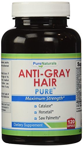 Pure Naturals Anti- Gray Hair Capsules, 120 Count