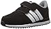 adidas NEO Boys' V Jog Cmf Inf Sneaker, Black/White/Tech Grey, 10 M US Toddler