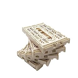 Aykasa Collapsible Storage Bins, Plastic Crate for