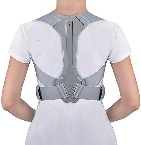 Back Posture Corrector Clavicle Spine Back Shoulder Support Belt Back Pain Relief Posture Correction Prevents Slouching Unisex,L