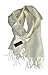 Anny’s 100% Pure Cashmere Scarf 12”x72” with Gift Bag - Silky Soft Cashmere Scarf Gift (28 Colors)