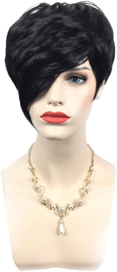 Amazon Com Gmnp0di Wigs For Women Fashion Sexy Heat Short Black