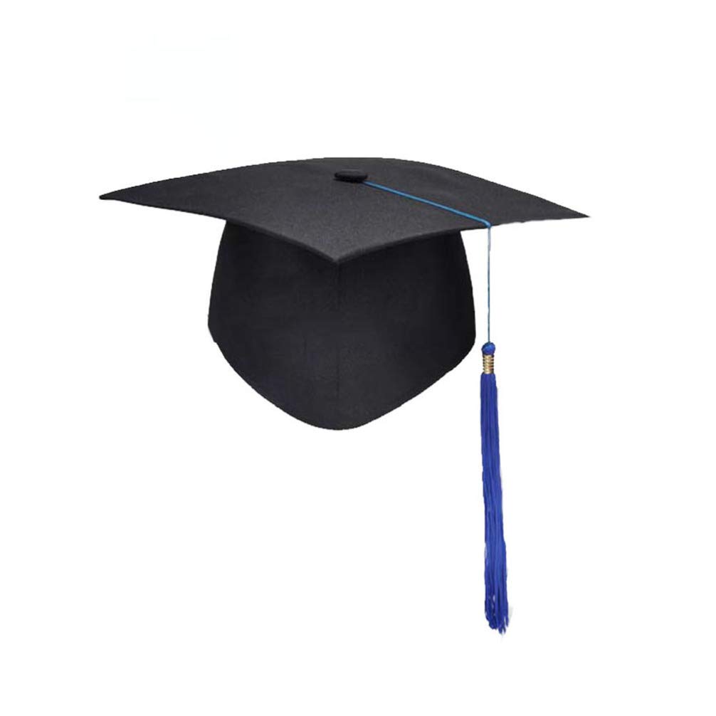 SUPVOX Master Graduation Hat with Adjustable Square Cap and Loop Tassel Academic Dress Accessory for College Ceremonies and Student Events