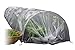 Tierra Garden 50-5060 Haxnicks Easy Polyethylene Tunnel Garden Cloche, Cover and Protect Plants from Harsh Weather, Animals, and Insects, Standard Protective Dome for Your Garden