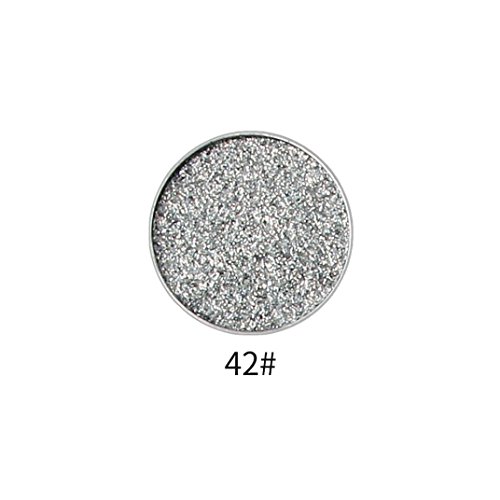 Fheaven (TM) 15 Colors Available Eyeshadow Glitter Make-up Powder Metallic Shimmer Eye Shadow Palette Highly Shine Pigmented Mineral Cosmetic Makeup (L)