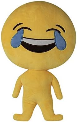ZYAQ Emoji Emotion With Human Body Shape Cushion Pillow Stuffed Plush Soft Toy (Tears)