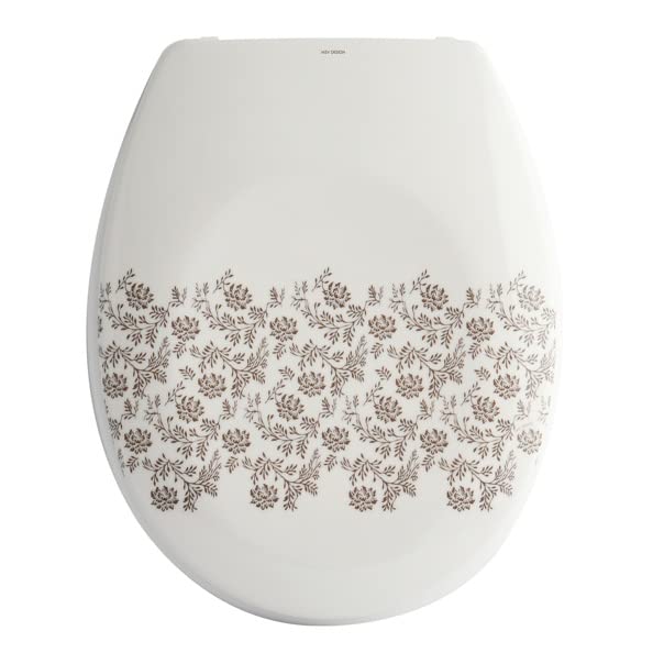 MSV WC seat Duroplast SoftClose Ikebana brown