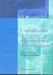 Consultation des petits mammifères de compagnie