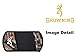 Browning Arms Company Buckmark Logo Infinity Camo Car Truck SUV 10 CD/DVD Discs Car Visor Organizer