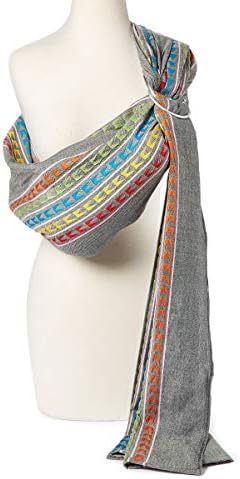 Hip Baby Wrap Ring Sling Baby Carrier for Infants and Toddlers (Twilight)