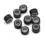 Leegoal (TM) Silicone Lined Microring Links Beads Linkies for Hair Extension Installation