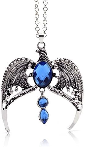 Deathly Hallows Ravenclaw Lost Diadem Tiara Crown Necklace US Seller