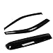 Auto Dynasty Compatible with Honda Civic EJ/EM 2DR 2pcs Window Deflector Rain Guard +35 inches Sun Roof Visor (Dark Smoke)