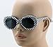 Clout Goggles Oval Mod Retro Thick Frame Rapper Hypebeast Eyewear Supreme Glasses Cool Sunglasses