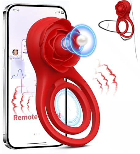 Rose Penis Ring Sex Toys Cock Ring for Men Couples Wearable Penis Ring Vibrator with Remote Control Adult Toys 10 Vibrations Modes for Male Female Couple Gifts Hand held Massager in Saudi Rose Penis Ring Sex Toys Cock Ring for Men Couples Wearable Penis Ring Vibrator with Remote Control Adult Toys 10 Vibrations Modes for Male Female Couple Gifts Hand held Massager in Saudi