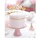 27-Pack Pink and Gold Girl Baby Shower Cupcake Toppers Picks, Glitter Crown Dress Trojan Lollipop Cake Toppers, Girls Birthday Party Favor Decoration Kit